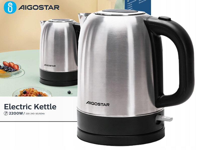 1850-2200W 1.7升不锈钢电热水壶