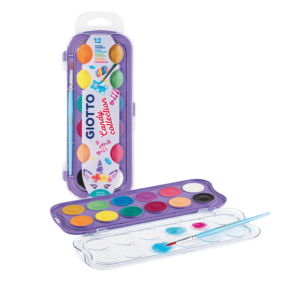 Giotto Candy 水彩 C12 色