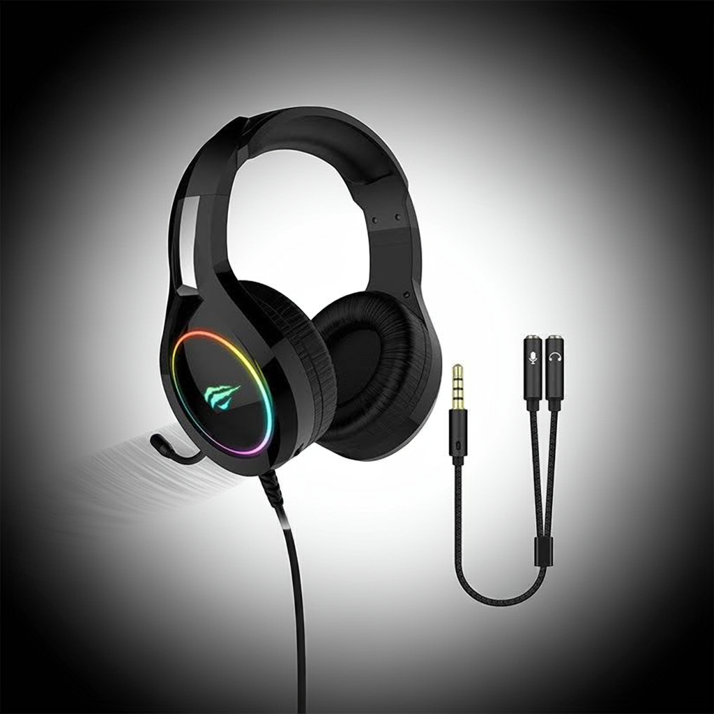 Havit 记忆海绵游戏耳机