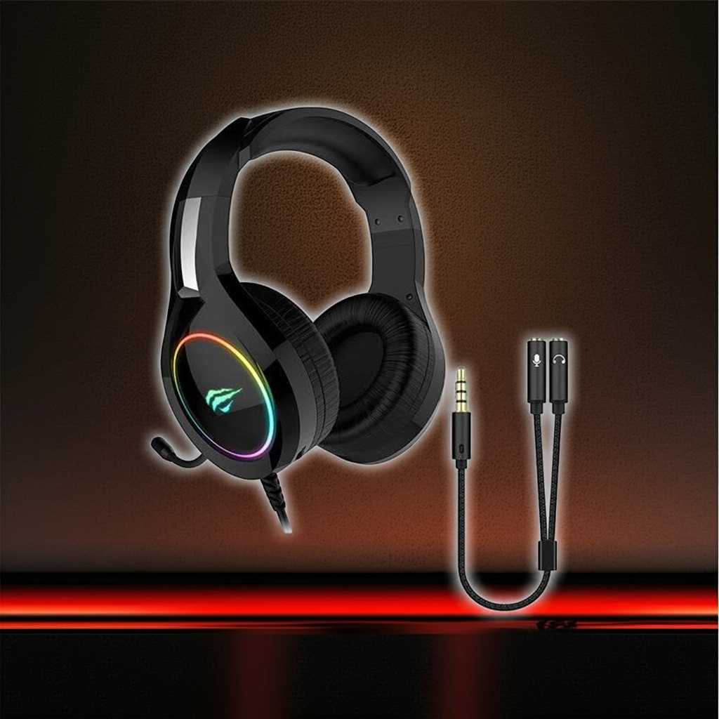 Havit 记忆海绵游戏耳机