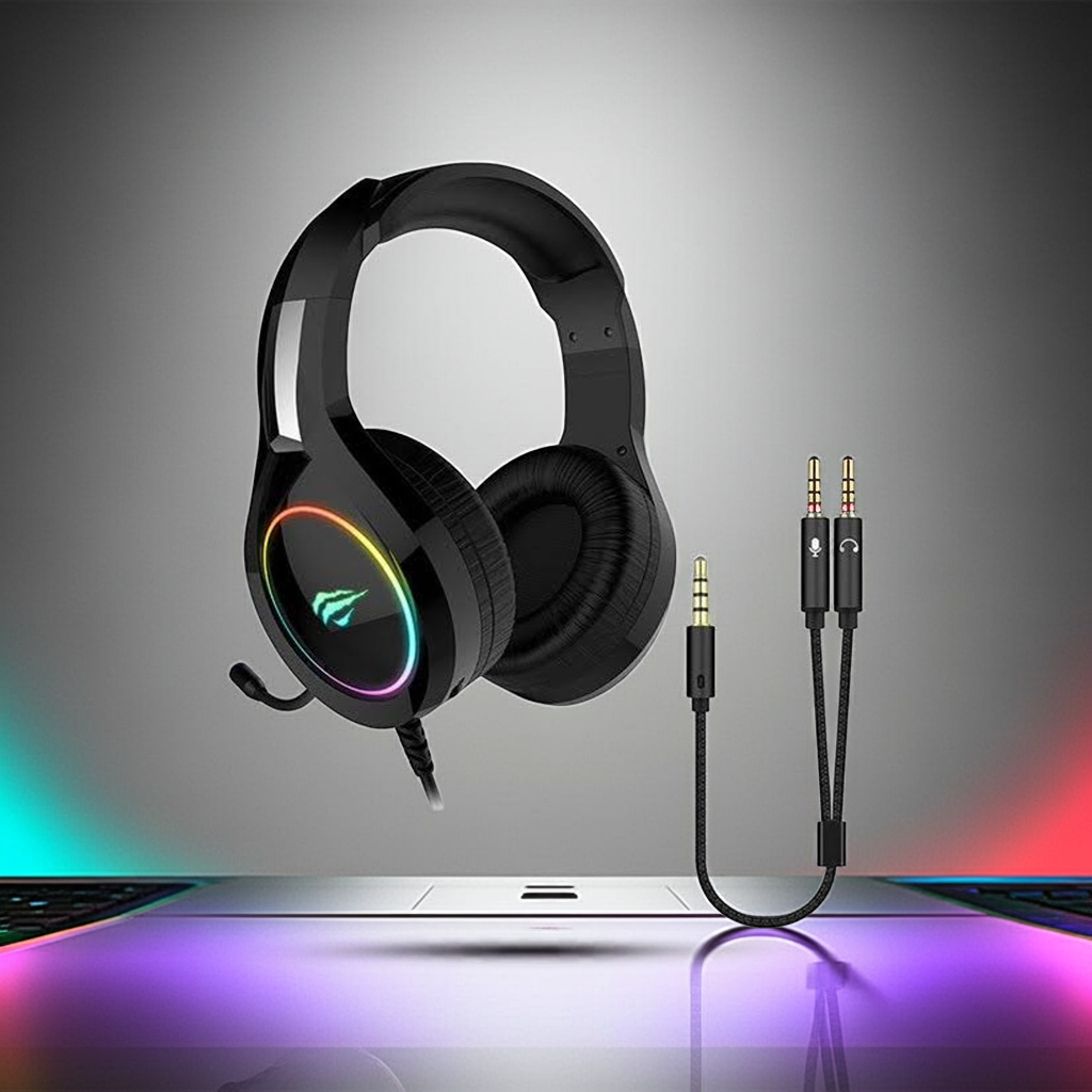 Havit 记忆海绵游戏耳机