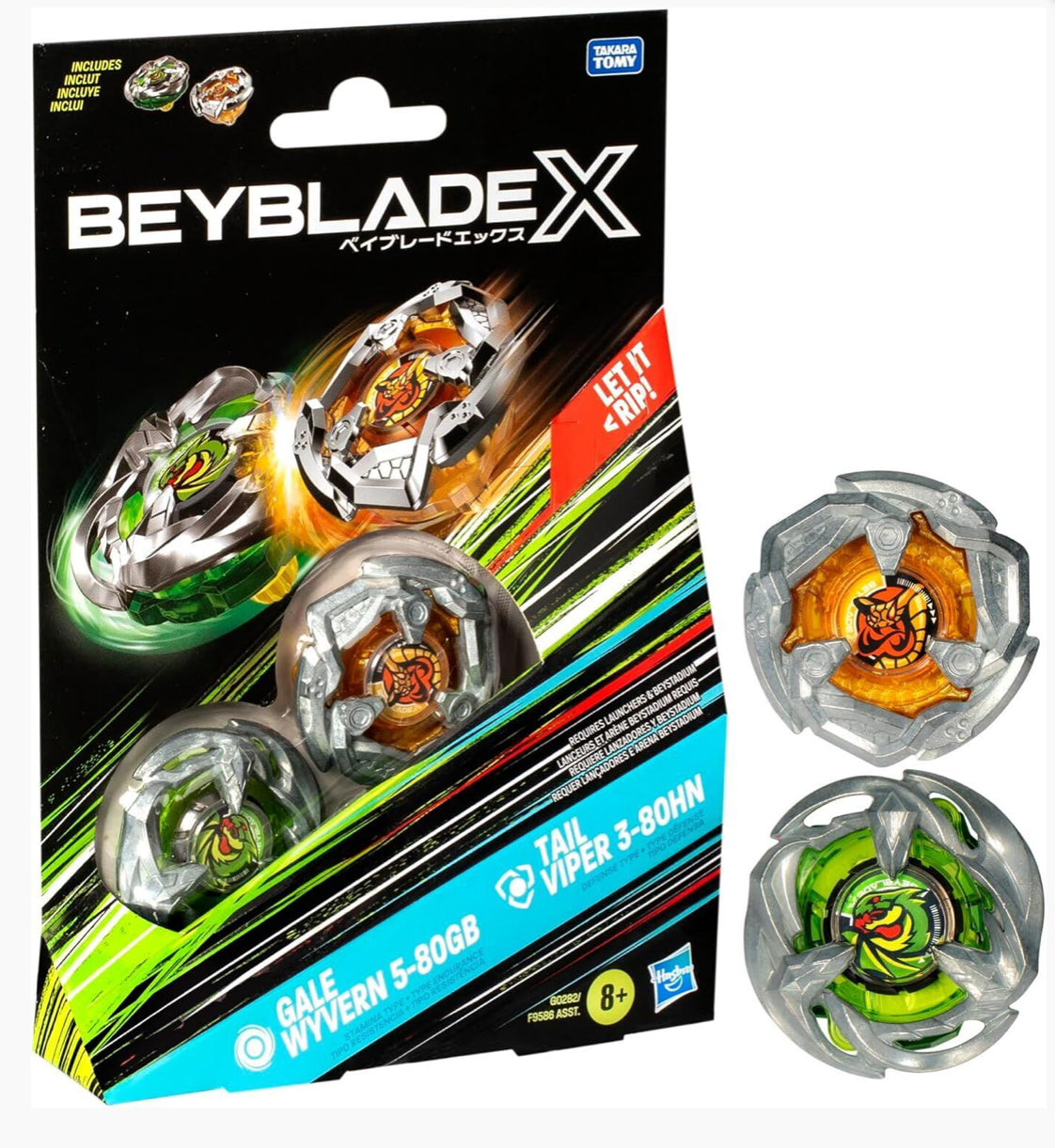 Bayblade X dual pack f9586