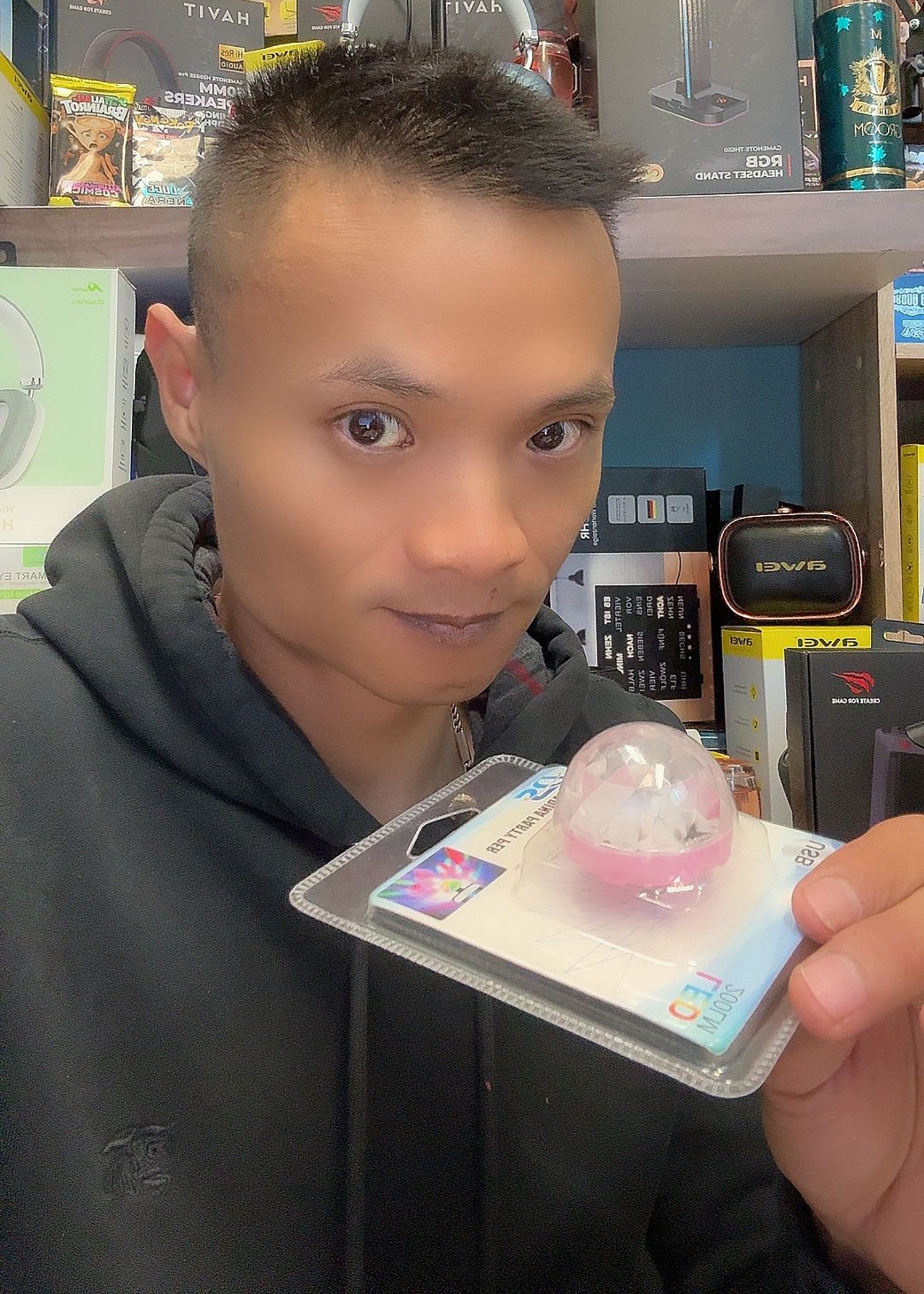 Mini luce discoteca usb