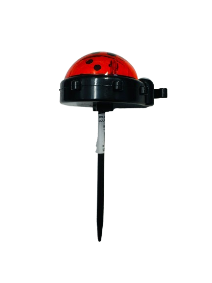Lampada solare forma coccinella o guffo