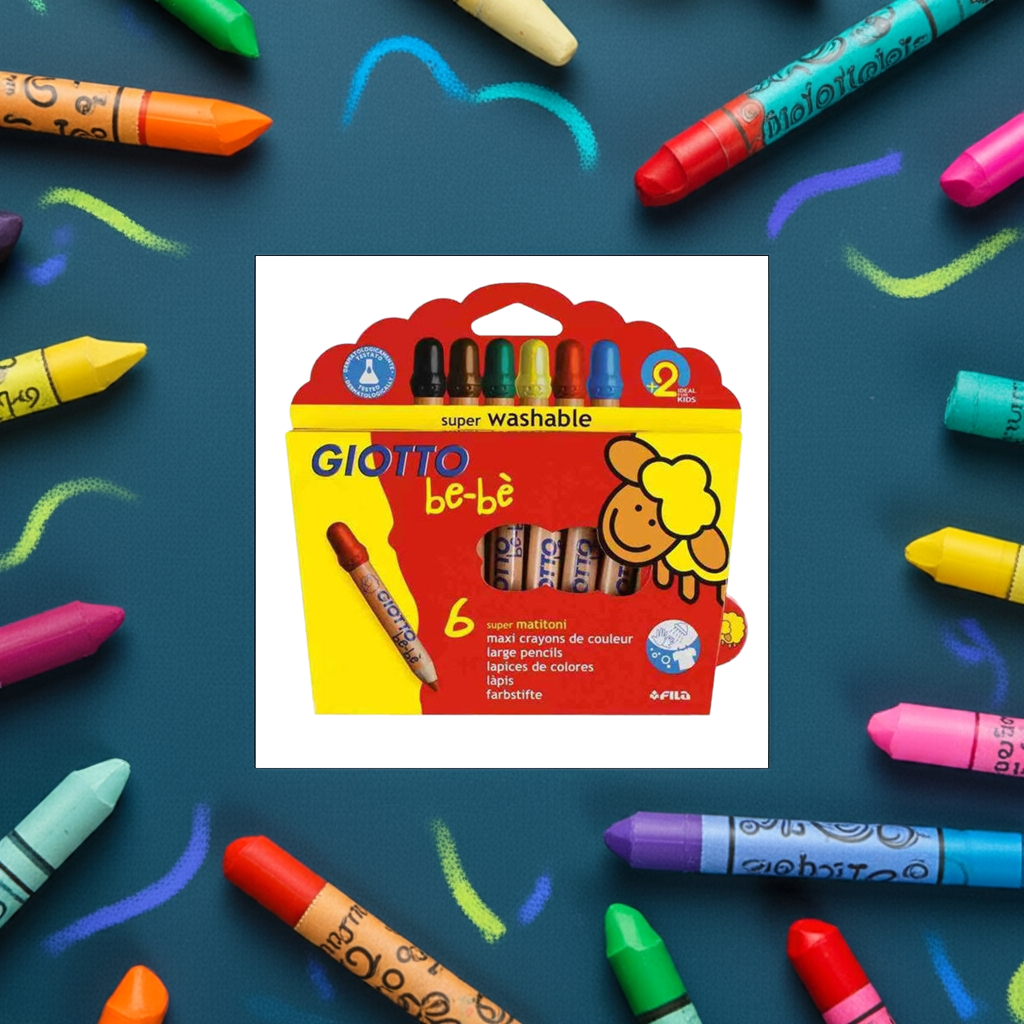 Pastellone giotto bebe da 6 pz