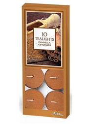 阿拉丁 4 小时茶蜡烛,10 支,肉桂香味