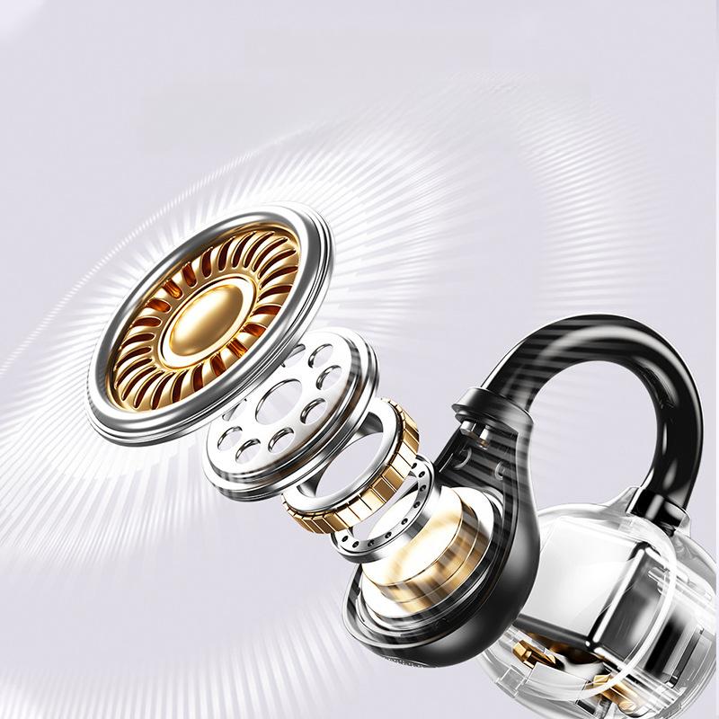 Awei TZ50 Auricolari Clip-on Wireless con Tecnologia di Direzione Pulsante DT6.0 connessione stabile Bluetooth 6.0 IPX5