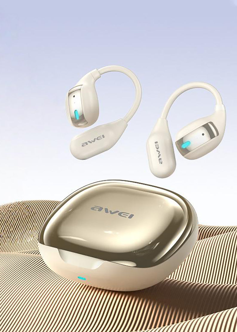 Awei Auricolari Wireless Modern TZ12 con Tecnologia di Pulsazione DT6.0 e Suono Panoramico 360° IPX5