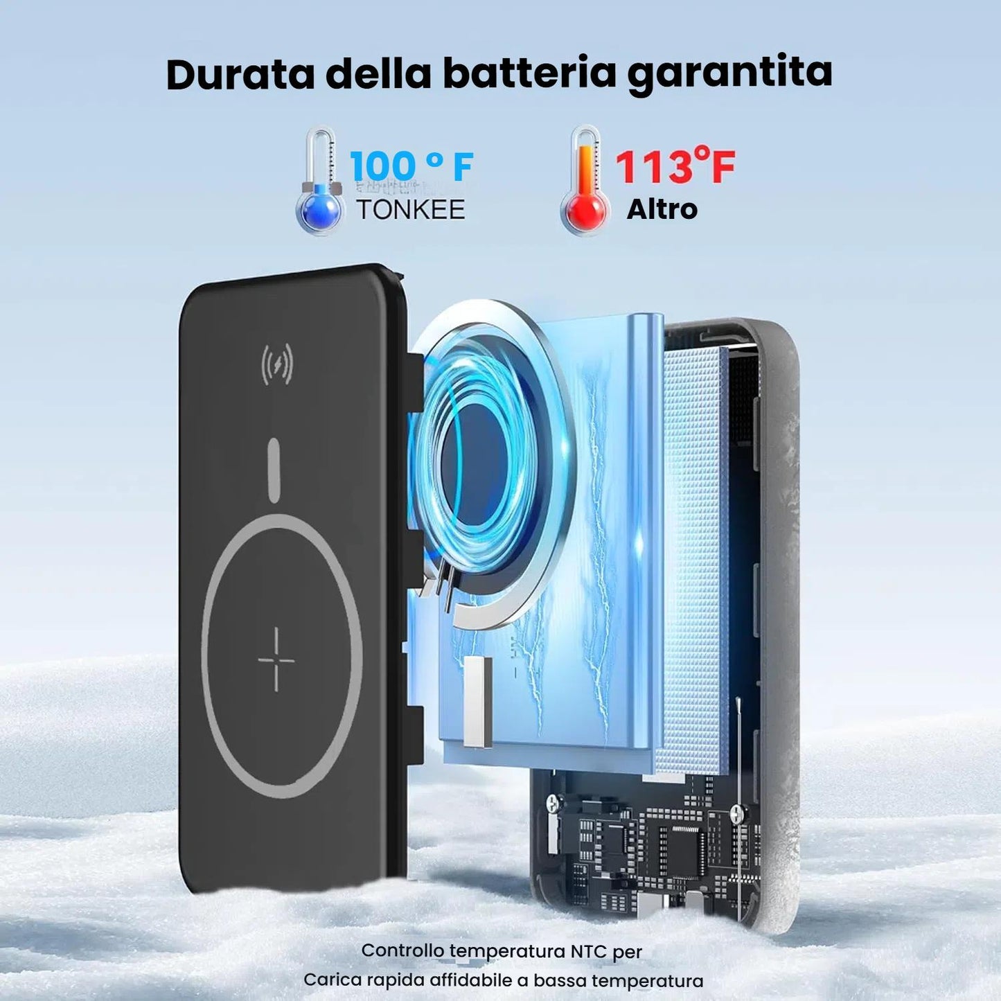 Awei Power Bank magnetico da 10000