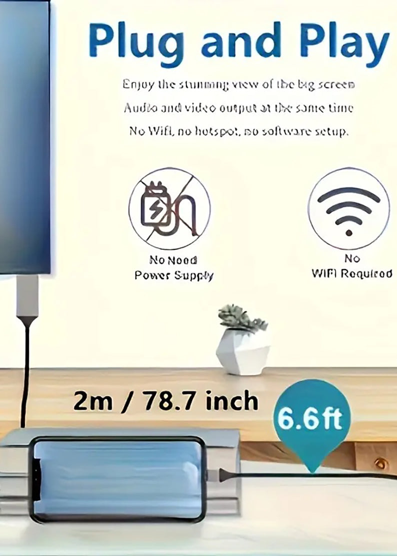 Apple Cavo da Lightning a USB e Adattatore AV Digitale per iPhone iPad iPod HDMI 1080p Alta Definizione