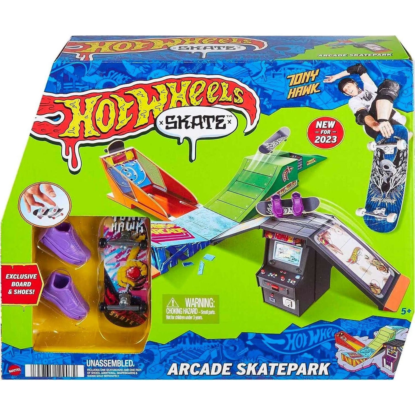 Mattel Hot Wheels set skate
