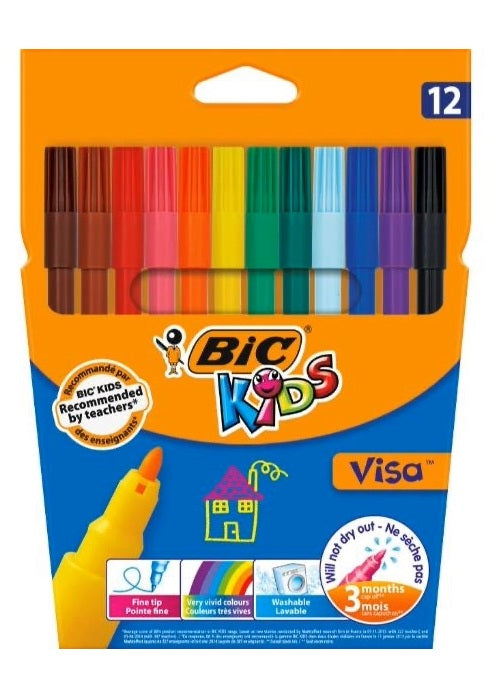 Bic Kid 12 支记号笔