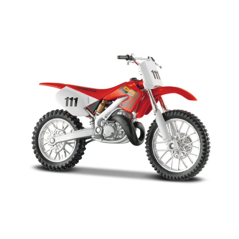 Modellino moto cross 1:18