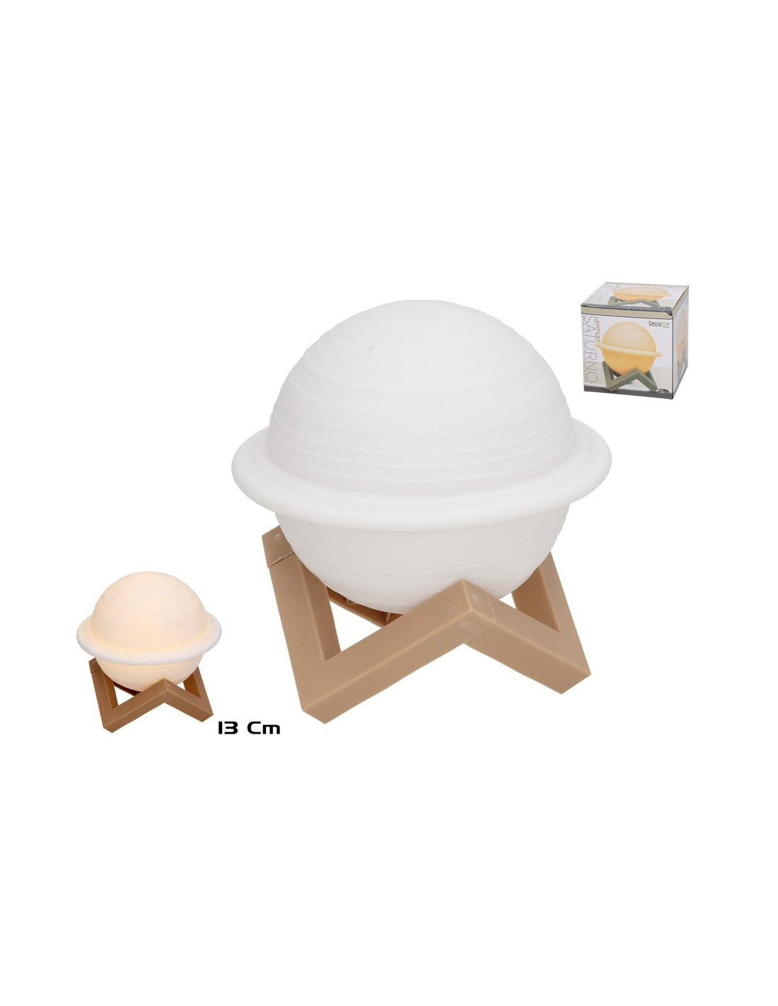 Saturn Lamp 13cm
