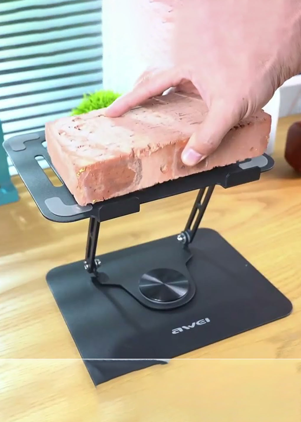 Awei supporto in metallo per Notebook e tablet