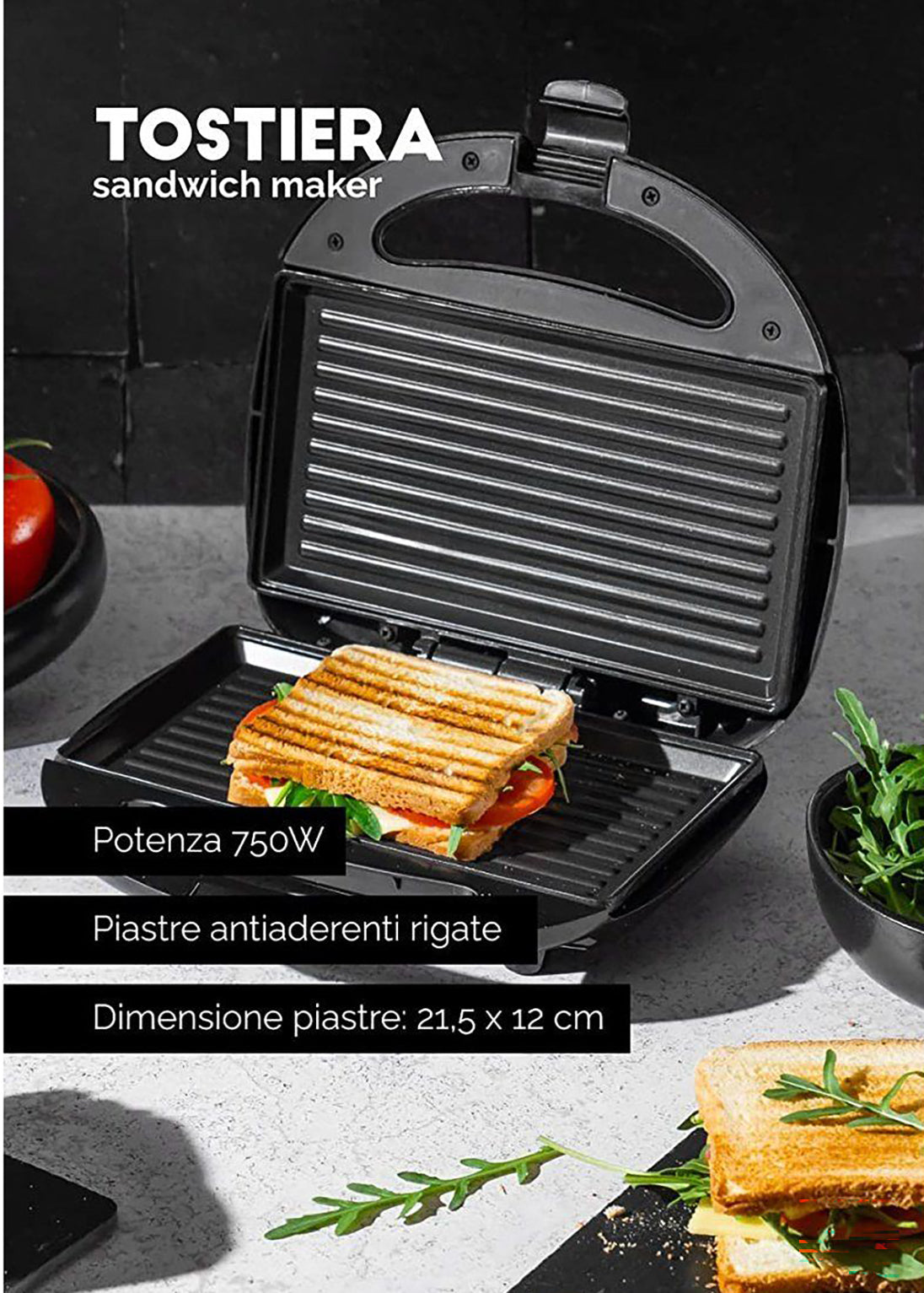 TOSTIERA – SANDWICH MAKER