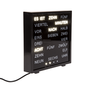 Orologio con indicazione in lingua tedesca