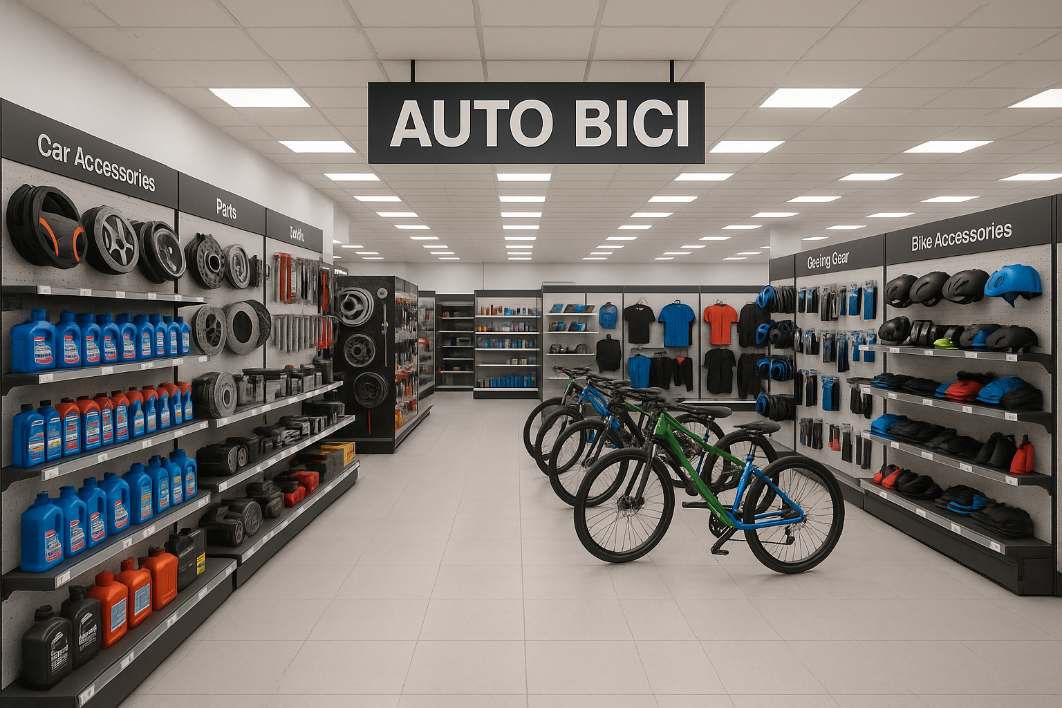 reparto auto bici