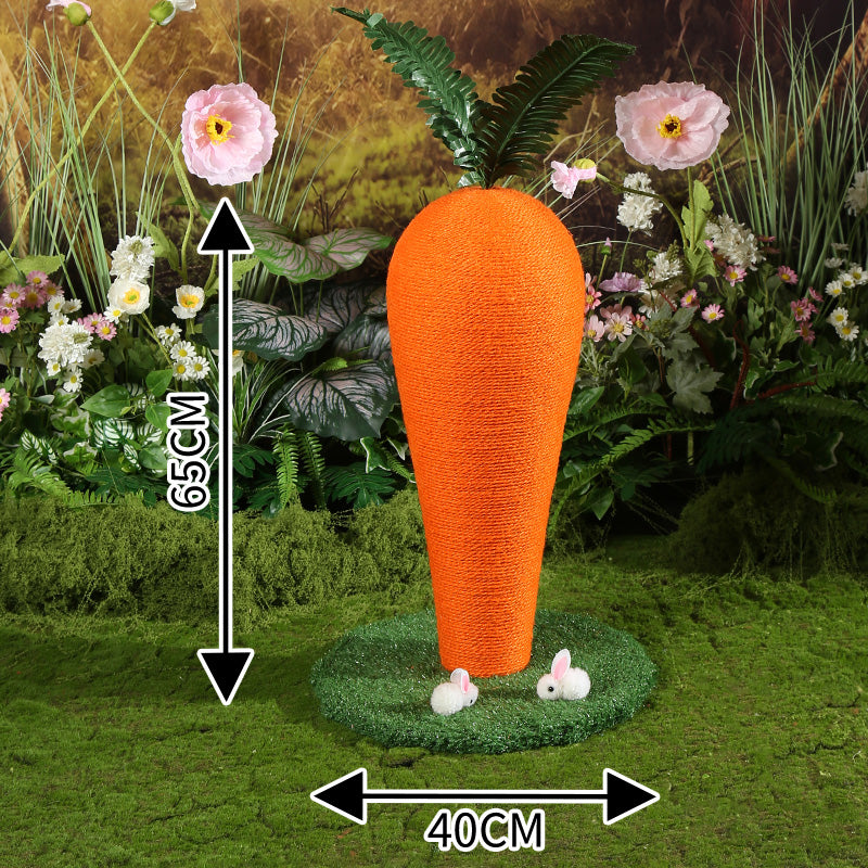 Tiragraffi per gatti 40X65 cm forma carotta