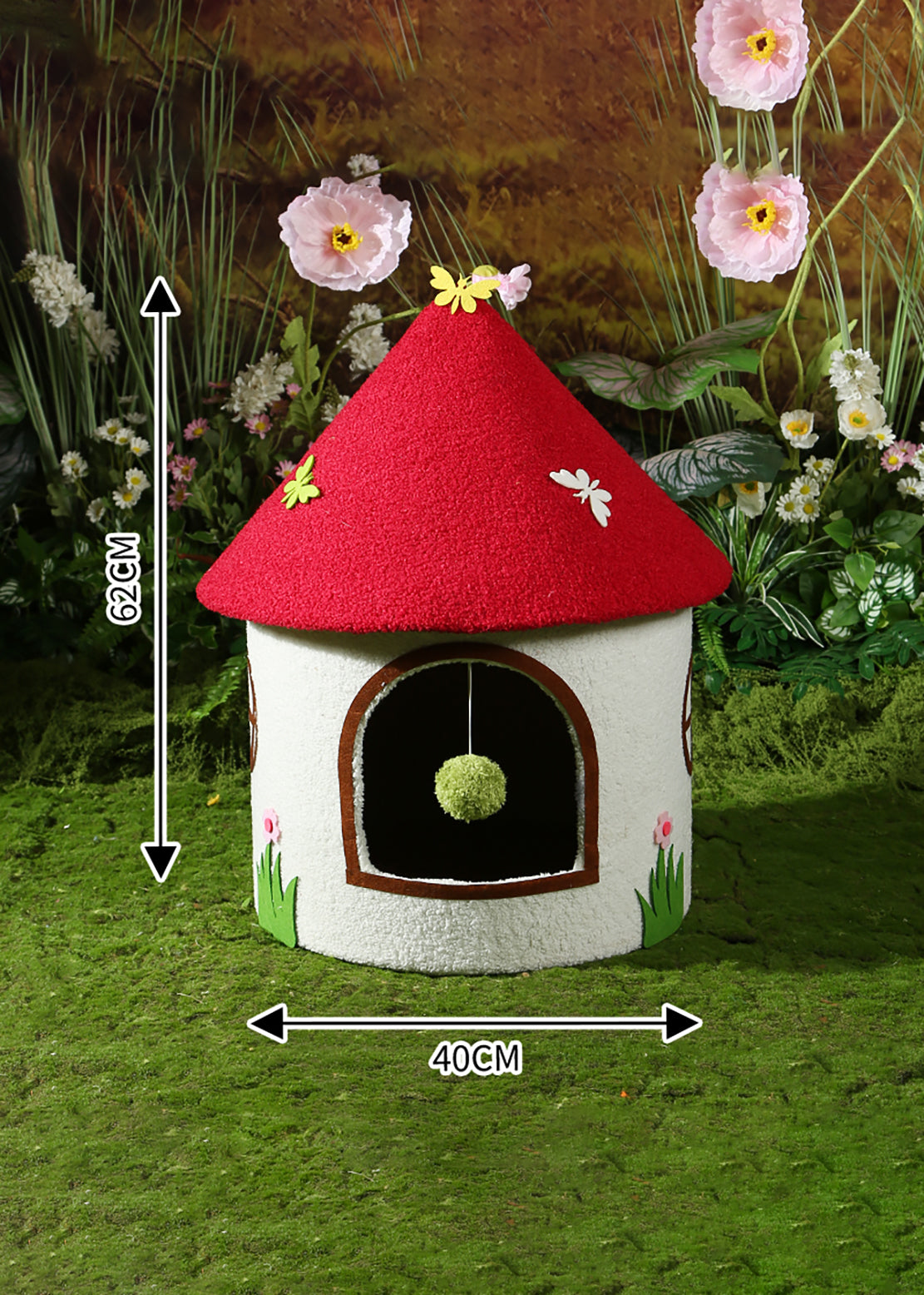 CASETTA ROSSA PER GATTO MPJC67