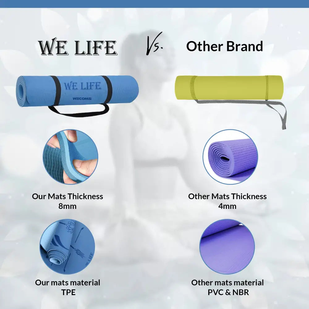 Tappeto joga professionale blue SPORT