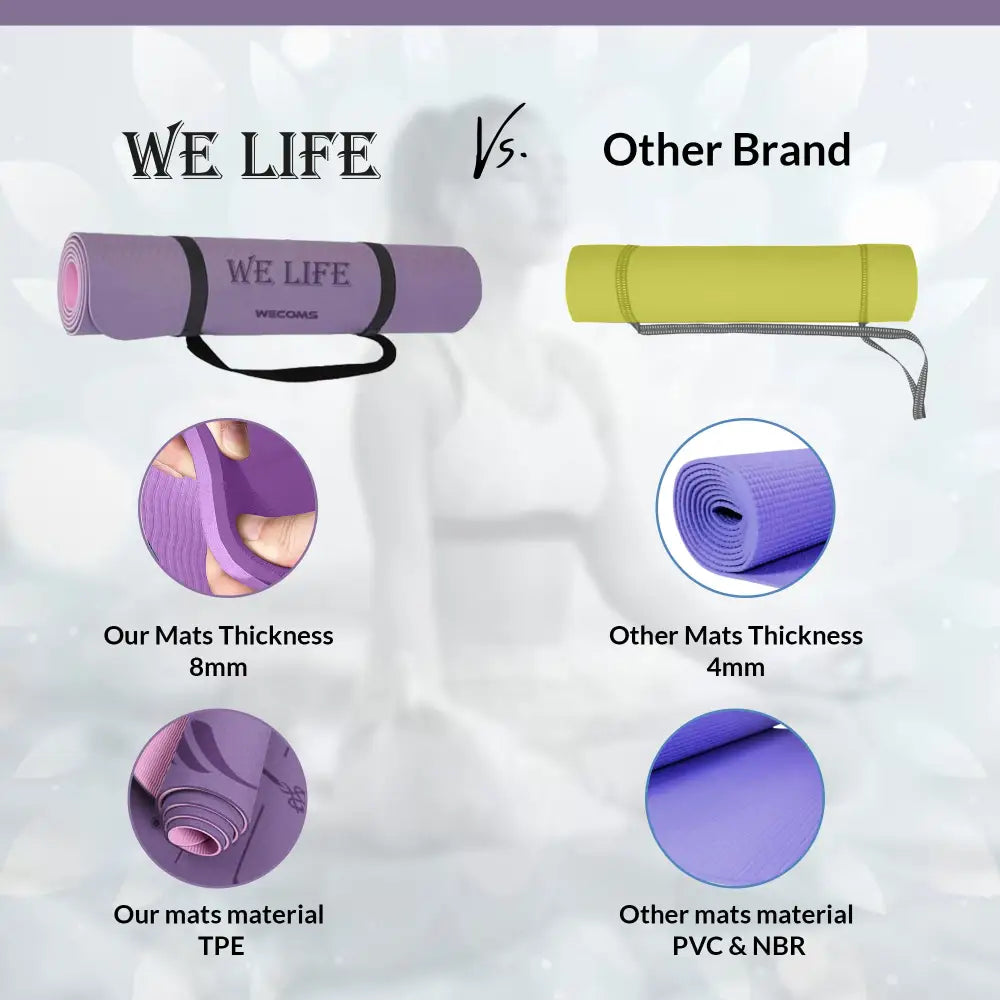 Tappeto joga professionale purple SPORT