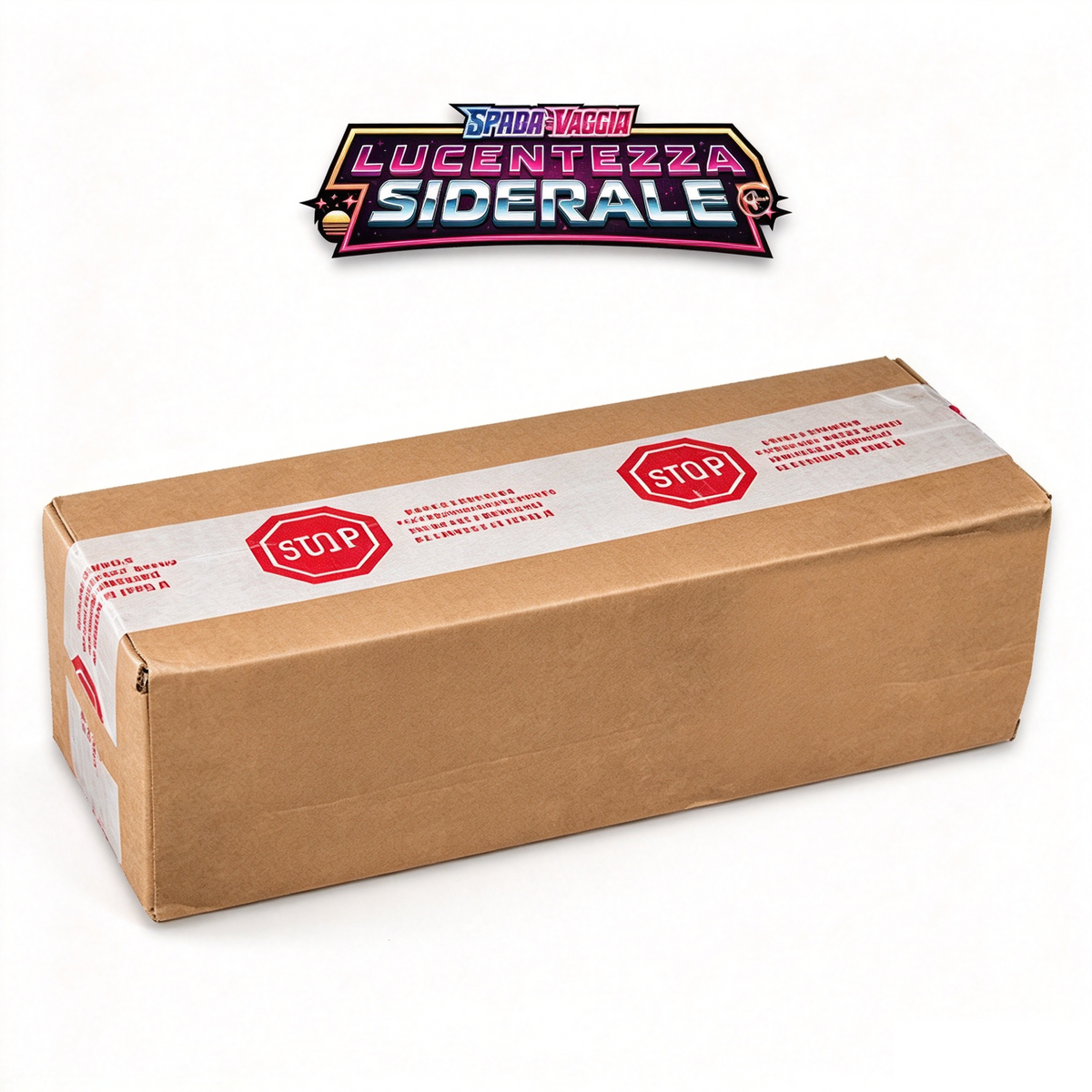 Spada e Scudo Lucentezza Siderale Factory Sealed Case (x6 Display IT)