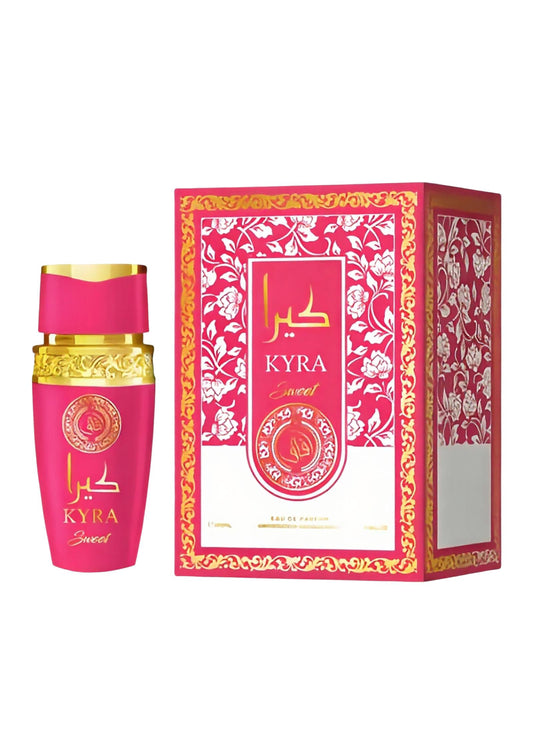 KYRA Sweet - Profumo da Donna Aromatico e Duraturo, 100 ml, Fragranza Vaniglia Frutta Fiore, Eau de Parfum Long Lasting