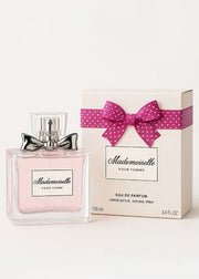 Profumo da donna eau de parfum mademoiselle pour femme flacone da 100ml