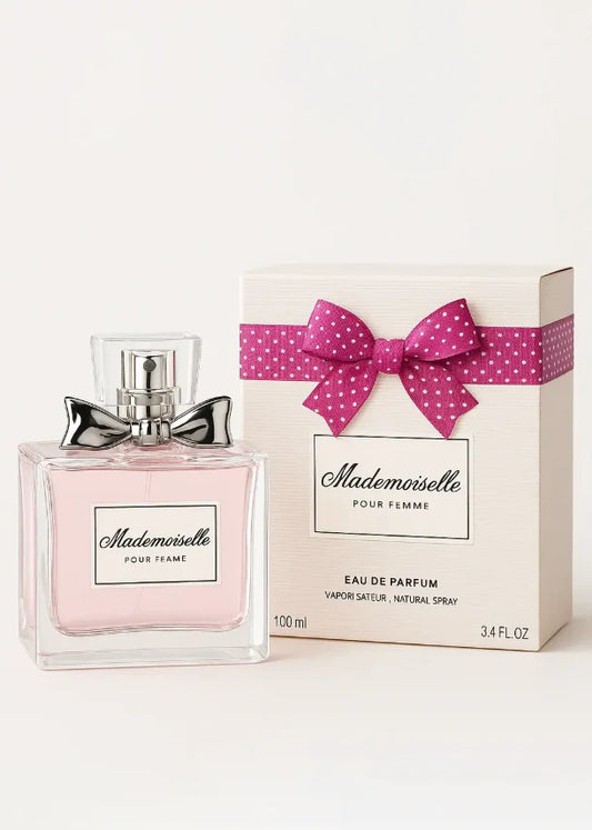 Profumo da donna eau de parfum mademoiselle pour femme flacone da 100ml
