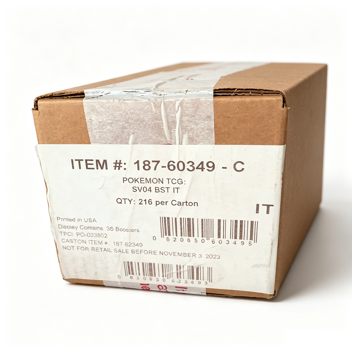 Scarlatto e Violetto Paradosso Temporale Factory Sealed Case (x6 Display IT)