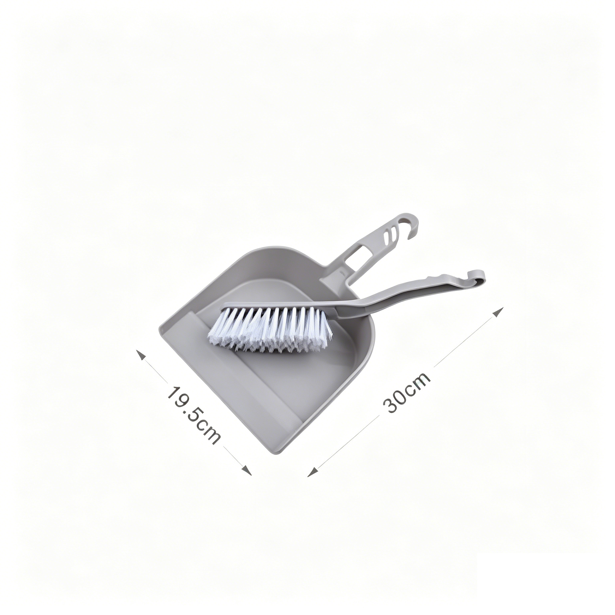 Dustpan set with brush 