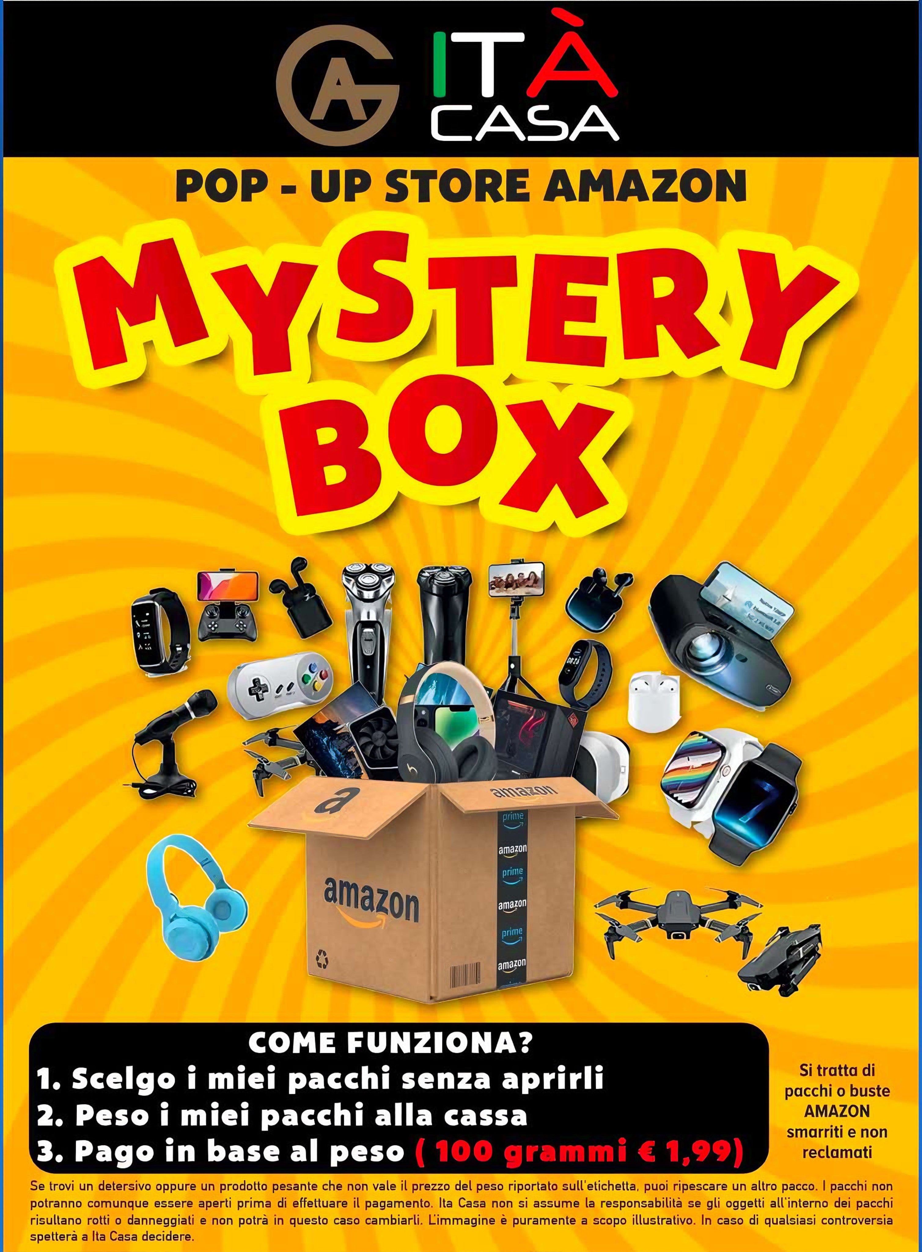 Pacchi smarriti di Amazon