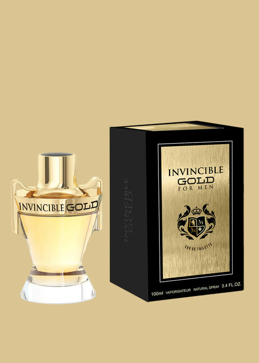 Invincible gold for men eau de toilette 100ml Montage