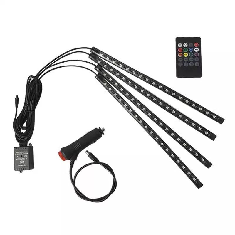Car atmosfephere light with music control