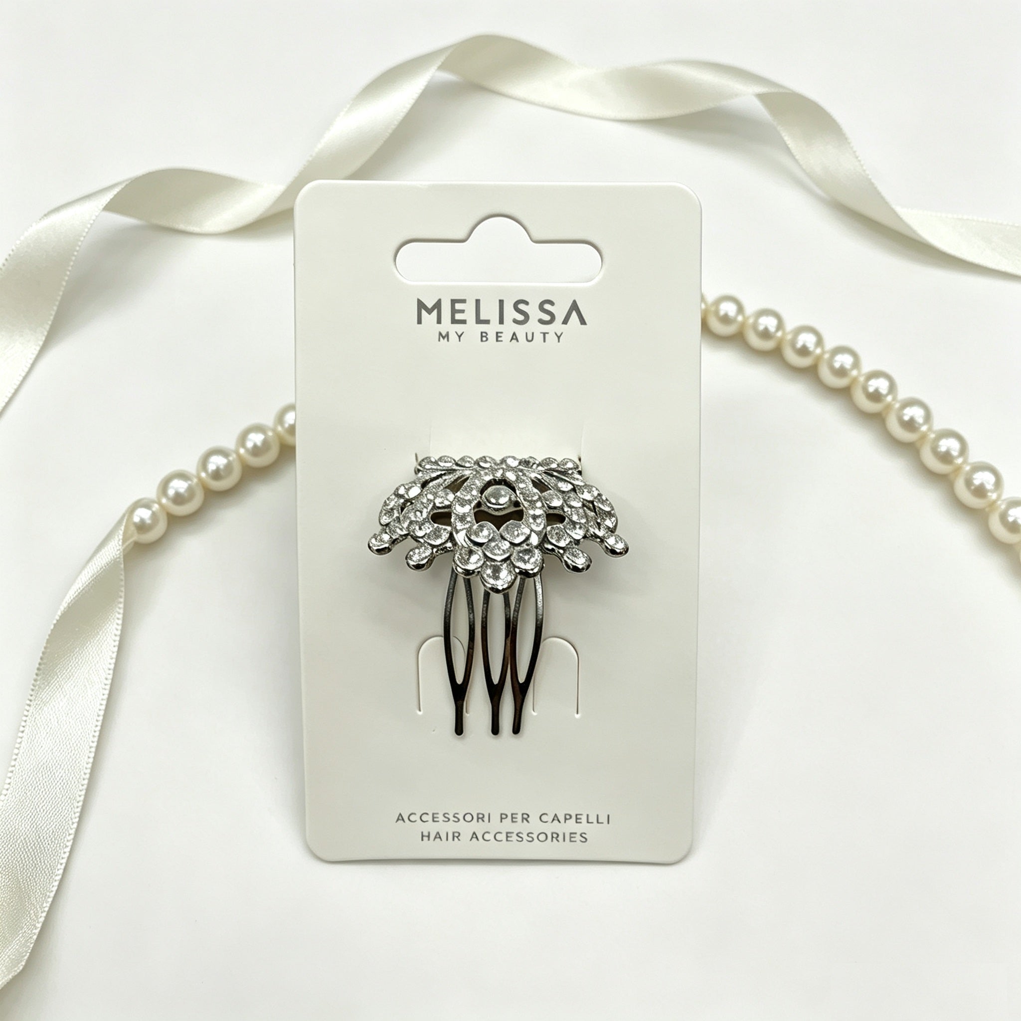 Accessorio Capelli Corona Brillante