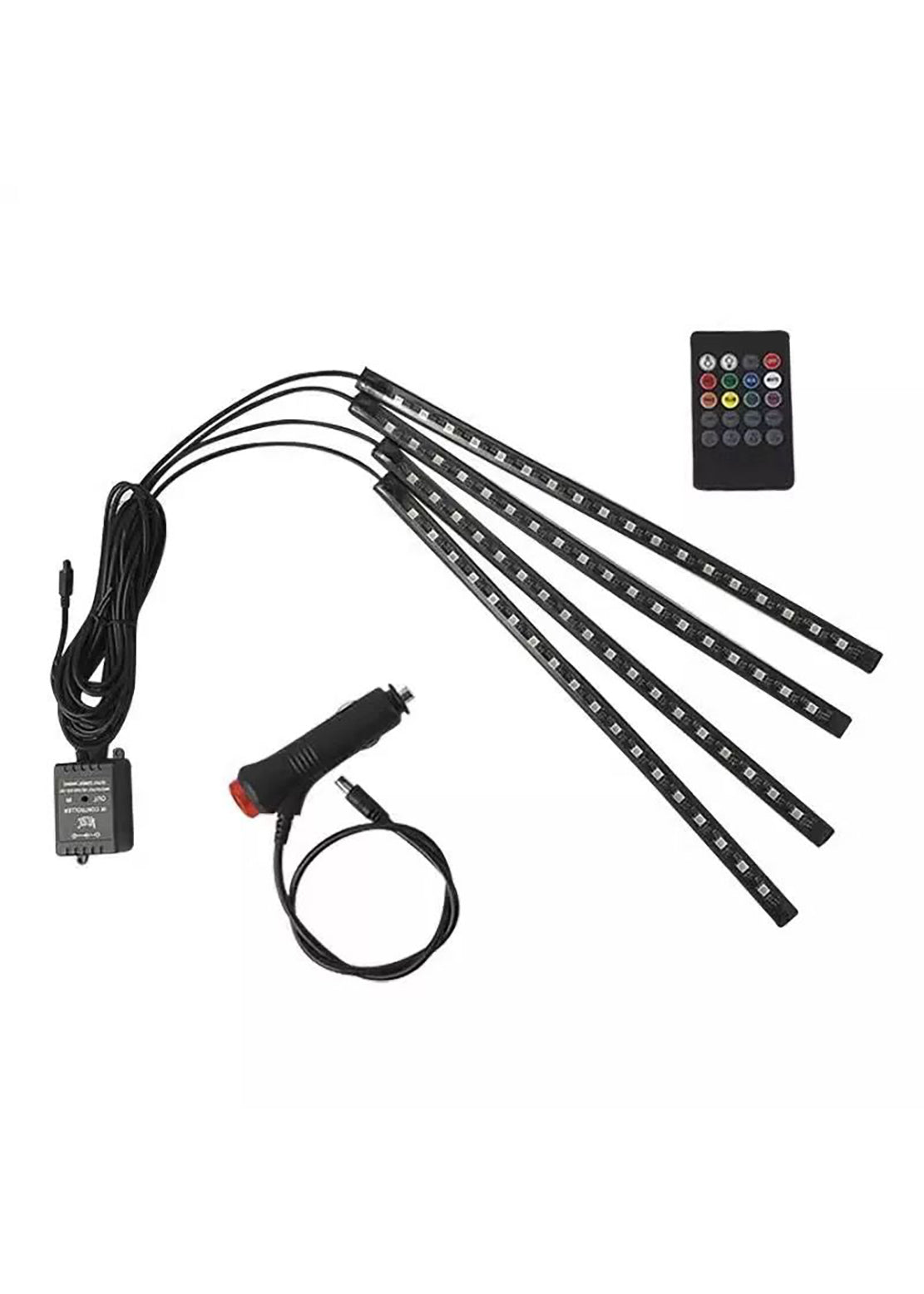 Car atmosfephere light with music control
