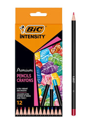 Pastello bic intensity 12 colori premium