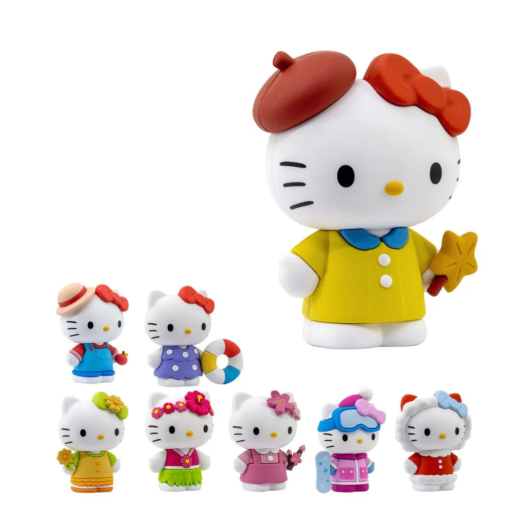 YuMe HELLO KITTY - CUTE OUTFITS SERIES - DOLL 7CM - PERSONAGGIO