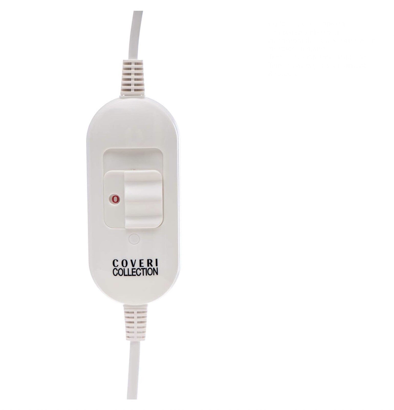 Scaldaletto Coveri Collection Matrimoniale Termocoperta 160x150cm 2 Telecomandi