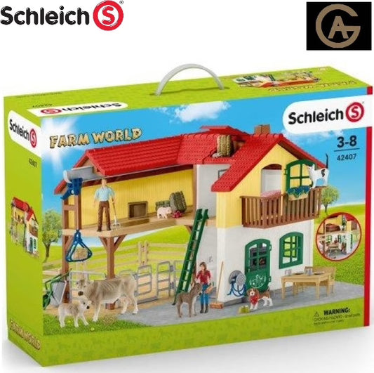 Schleich grande fattoria con animali
