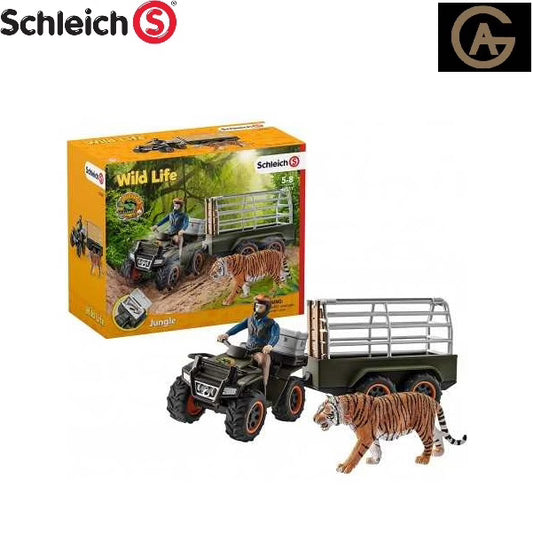 Schleich Quad con Rimorchio e Ranger, 42351