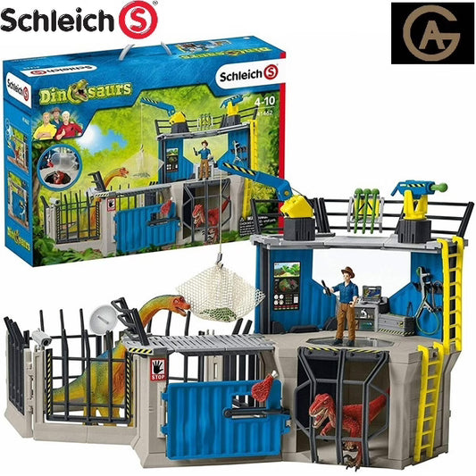 Schleich stazione di ricerca dinosauri