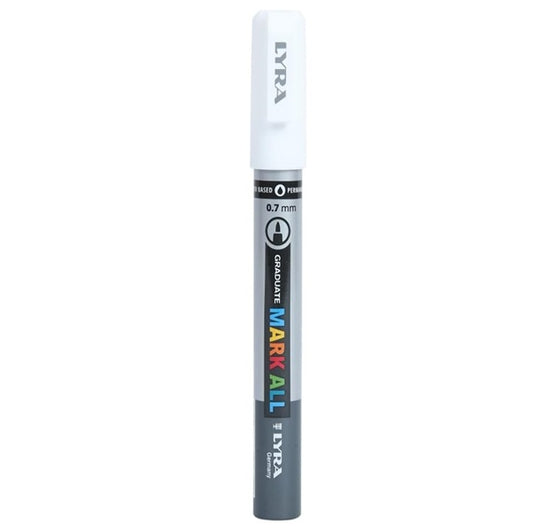 Marcatore Lyra Graduate mark all 0,7 mm bianco