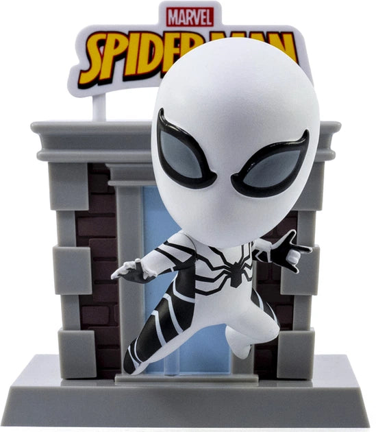YuMe Toys Marvel Hero Box Tower Series Mini Figures Spider Man 8 Cm