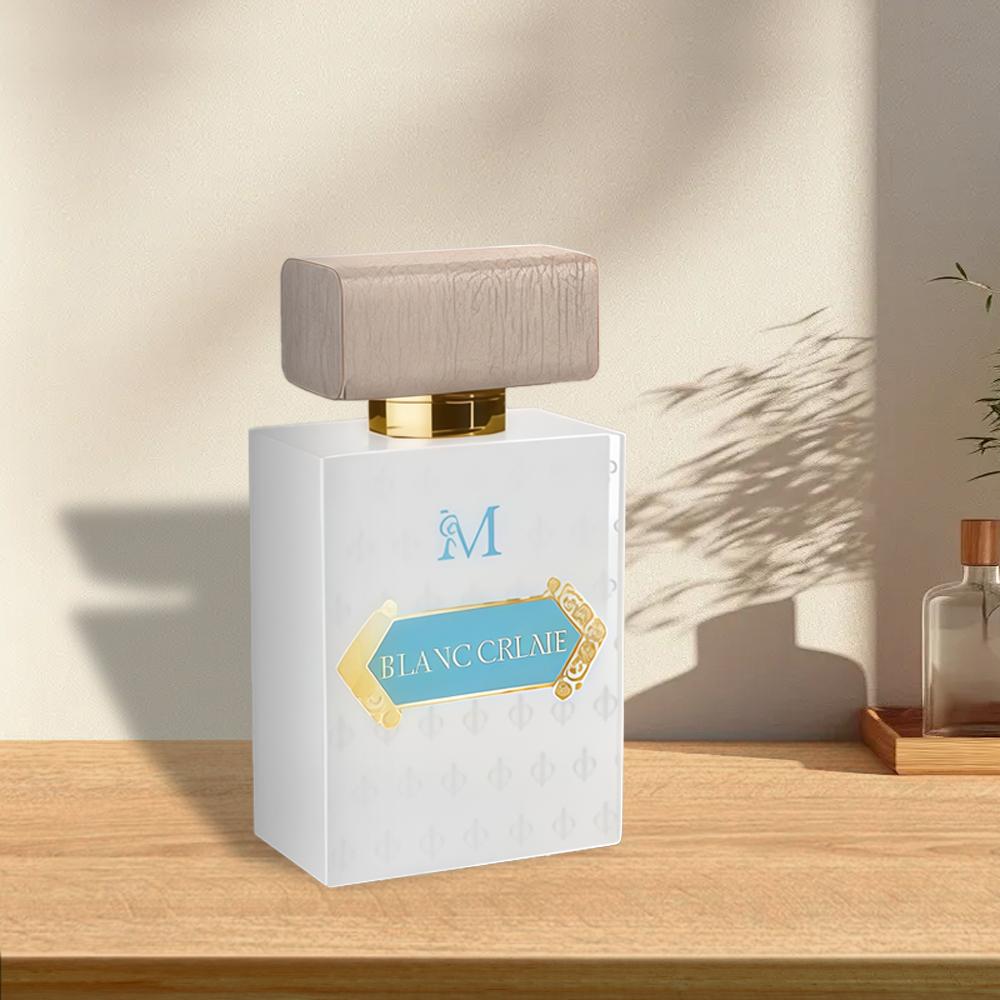 Blanc Cream Eau de Toilette per Uomini - Profumo Maschile Legnoso con Note di Fiore di Arancia e Spezie - Fragranza Duratura da 100 ml
