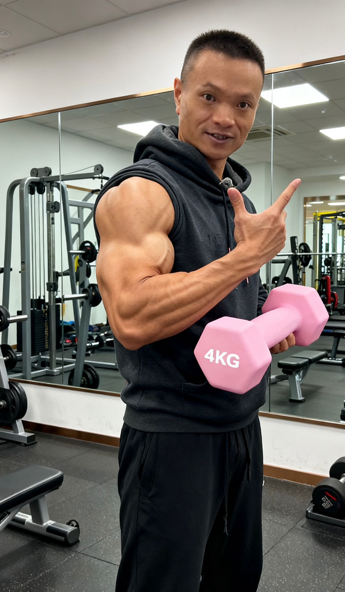 哑铃6公斤（1个）