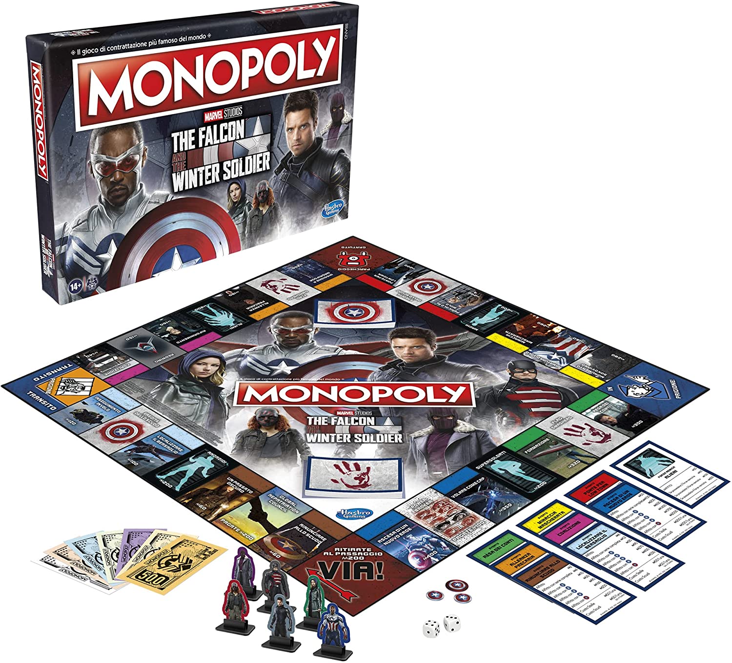 Monopoly falcon and winter solder
