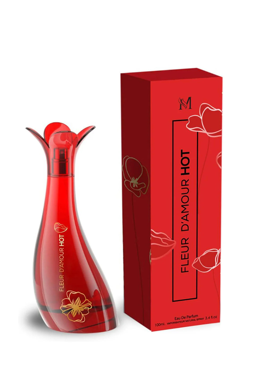 Fleur d'amour hot - eau de parfum 100 ml Montage