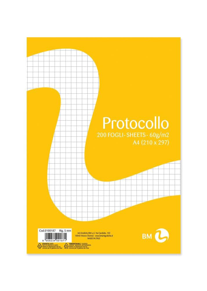 Refil protocollo bm. gr.100 rinforzato 5mm